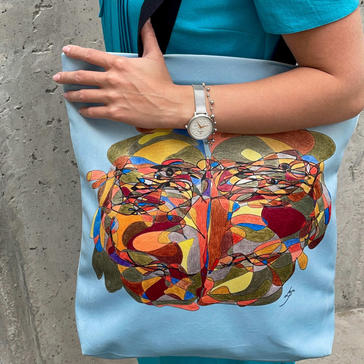 Tote Bag "In the moon"