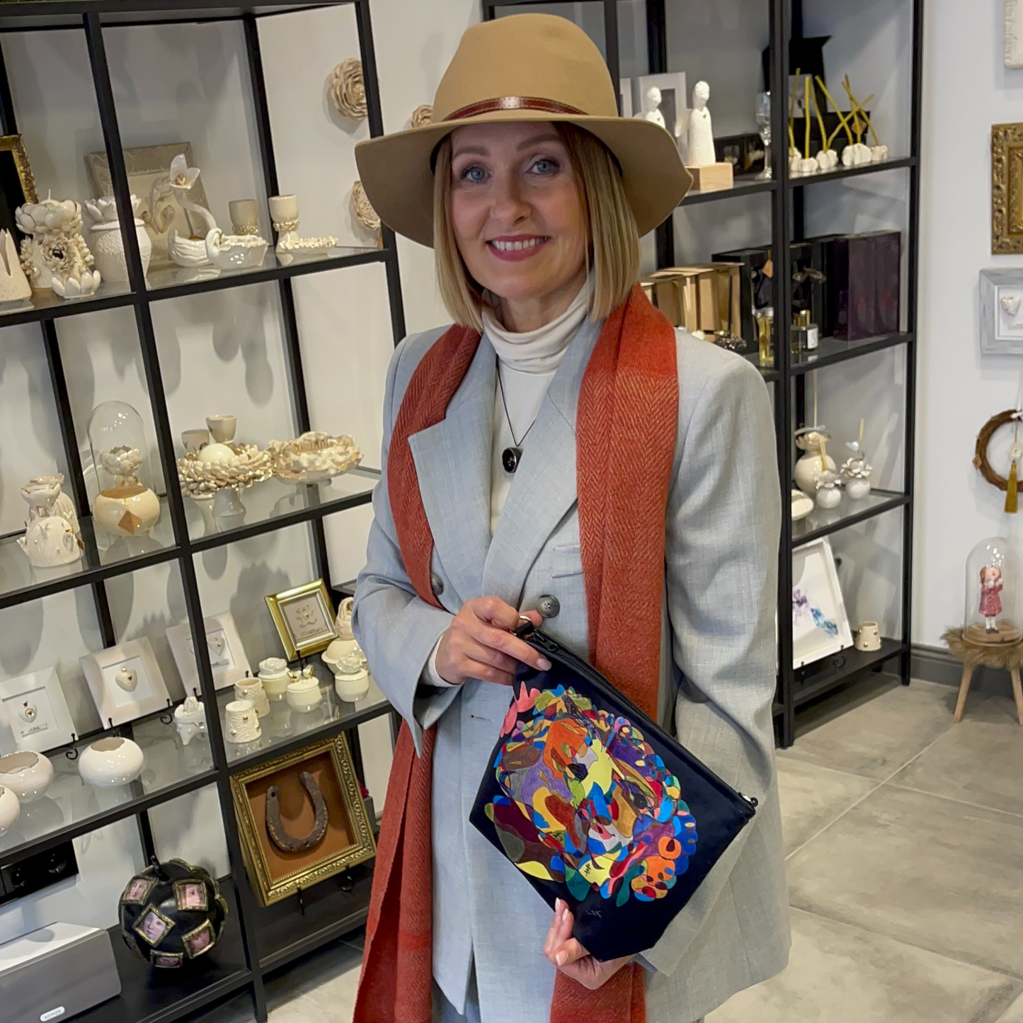 Crossbody bag “Philosopher”