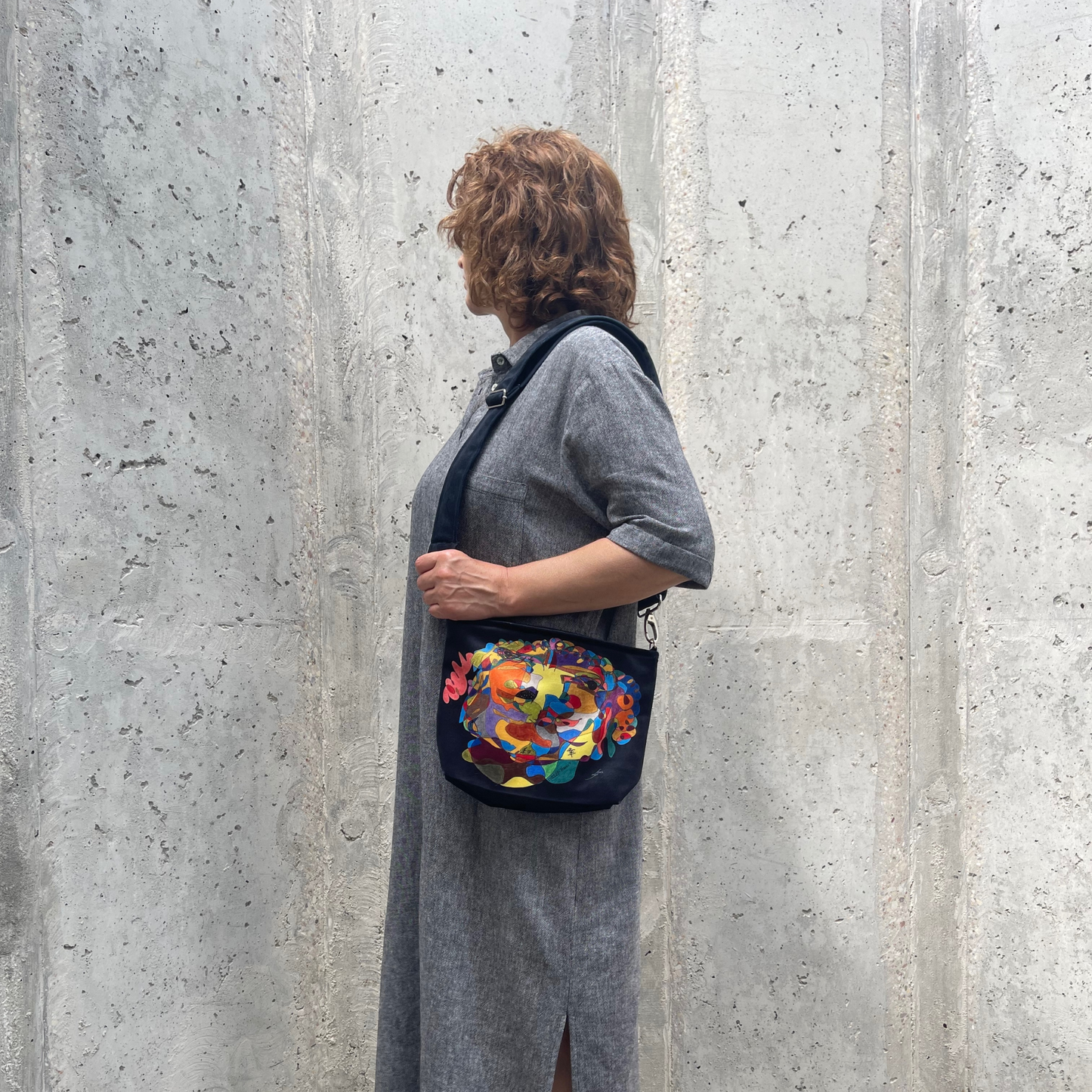 Crossbody bag “Philosopher”