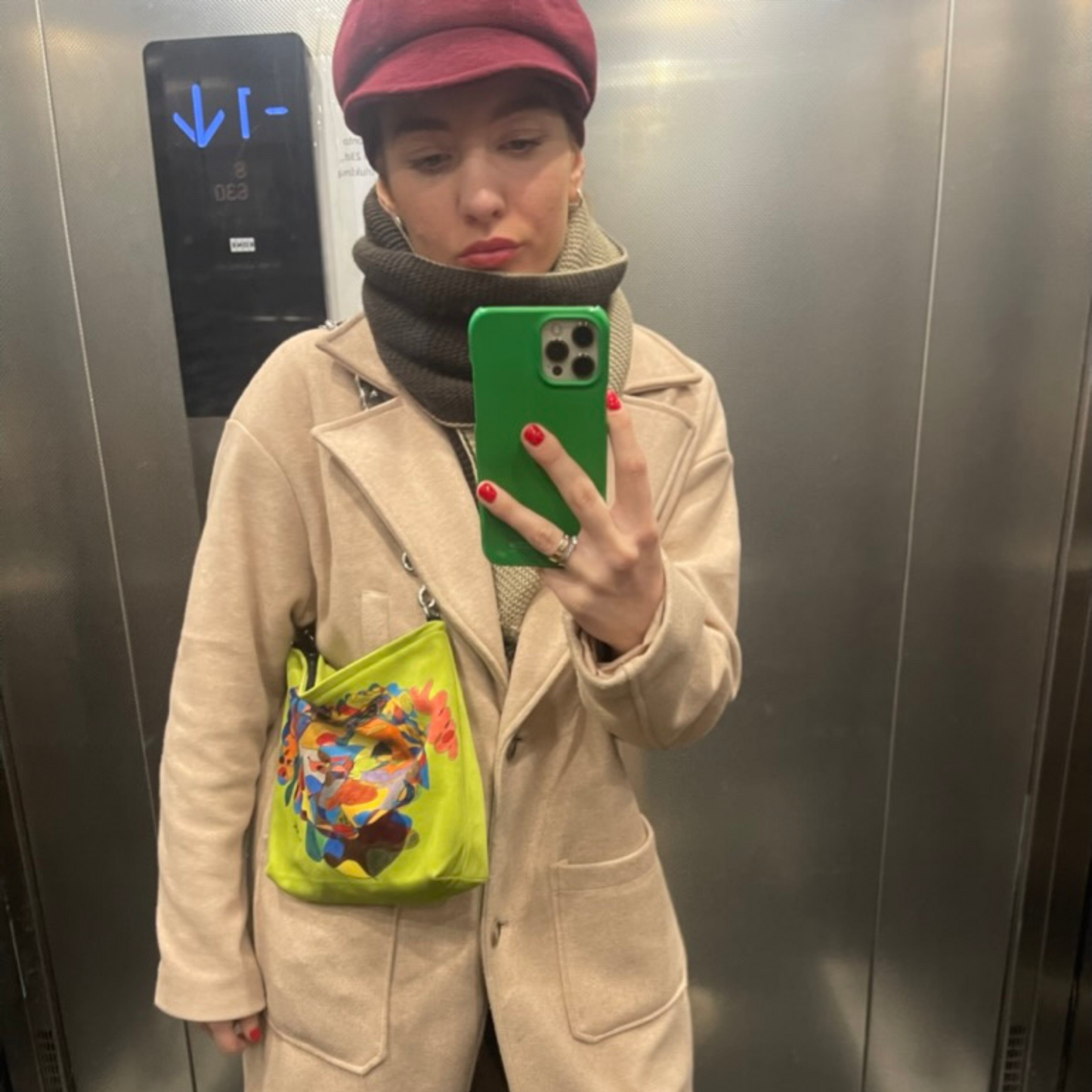 Crossbody bag “Philosopher”