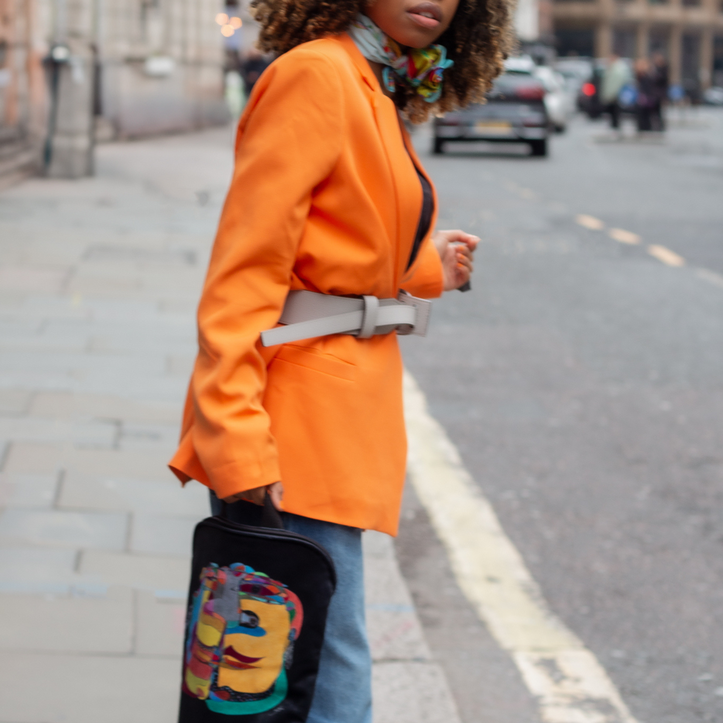Backpack "Yellow Planet"