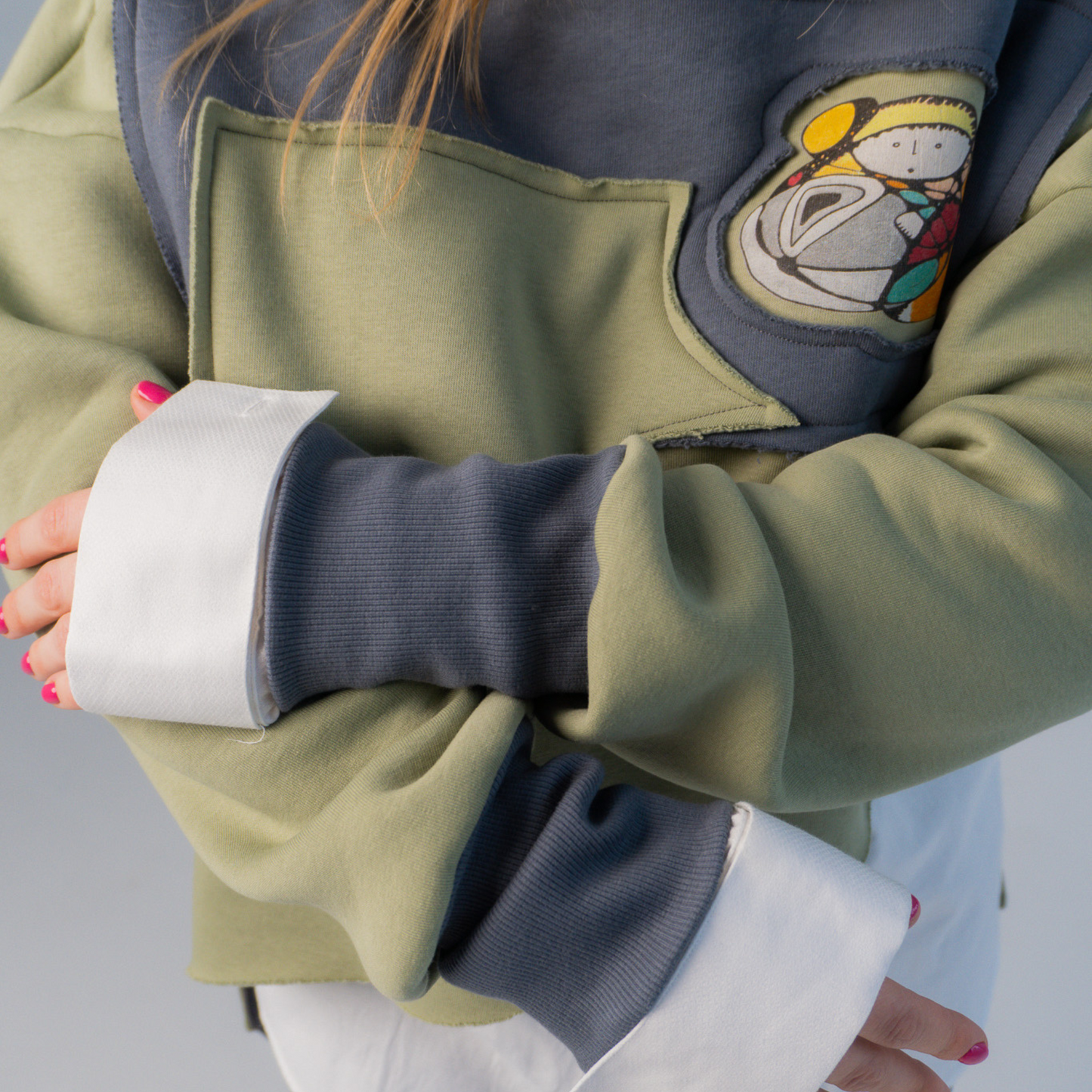 Pistachio Sweater "Little Prince"