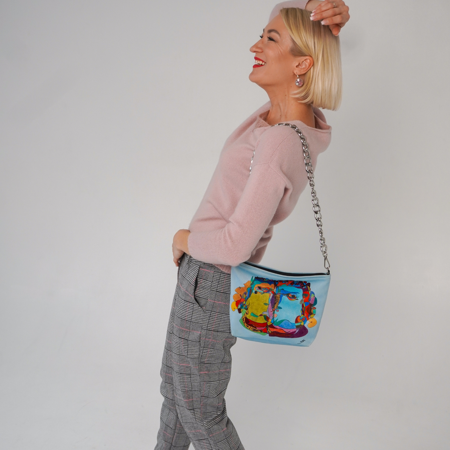 Crossbody bag “Curly Fauna”