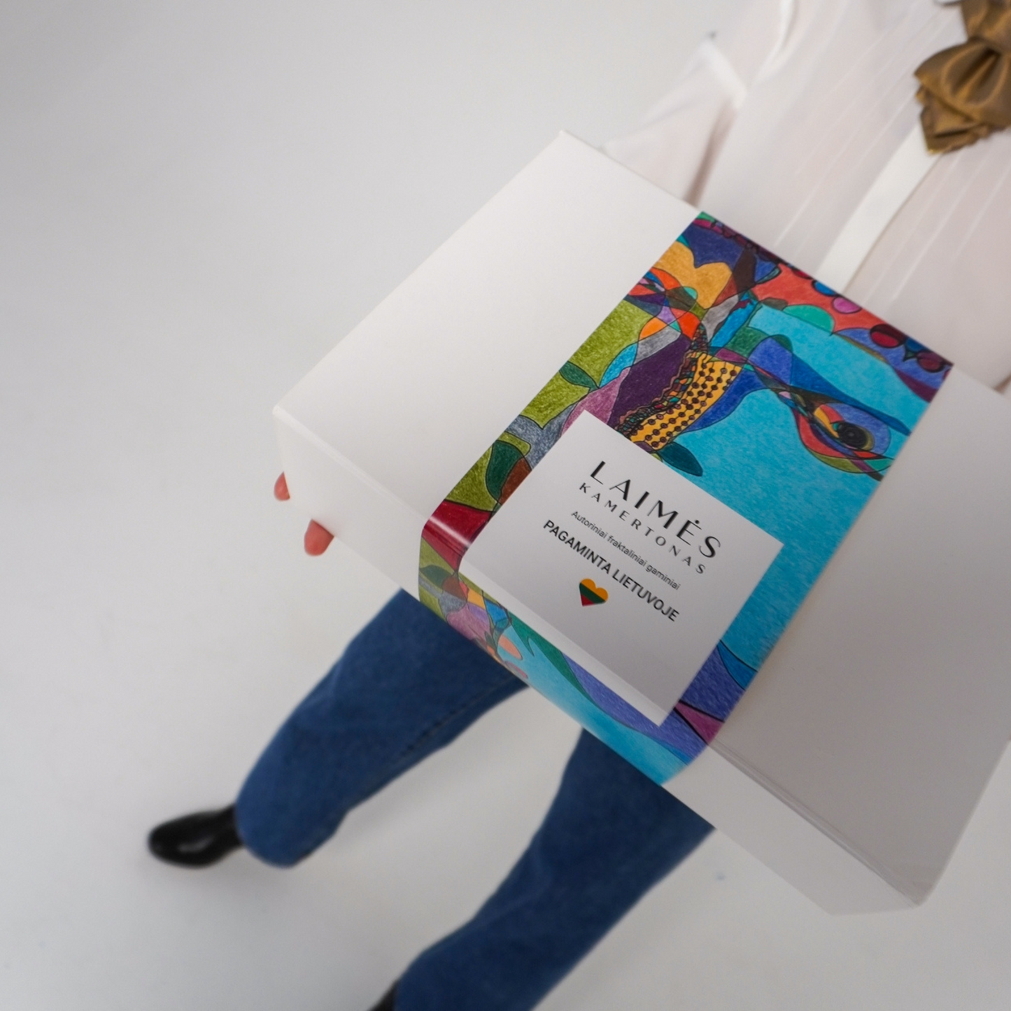 Tote Bag "Curly Fauna" XXL