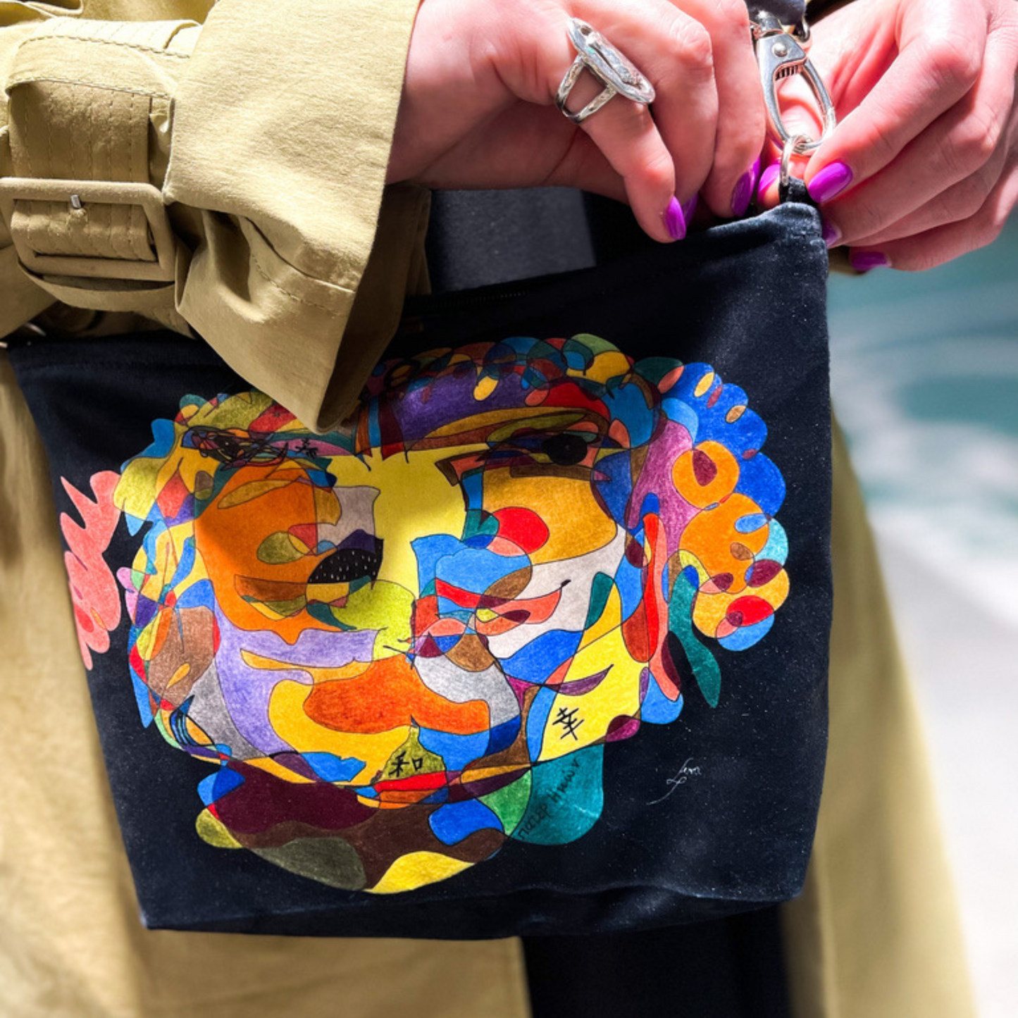 Crossbody bag “Philosopher”