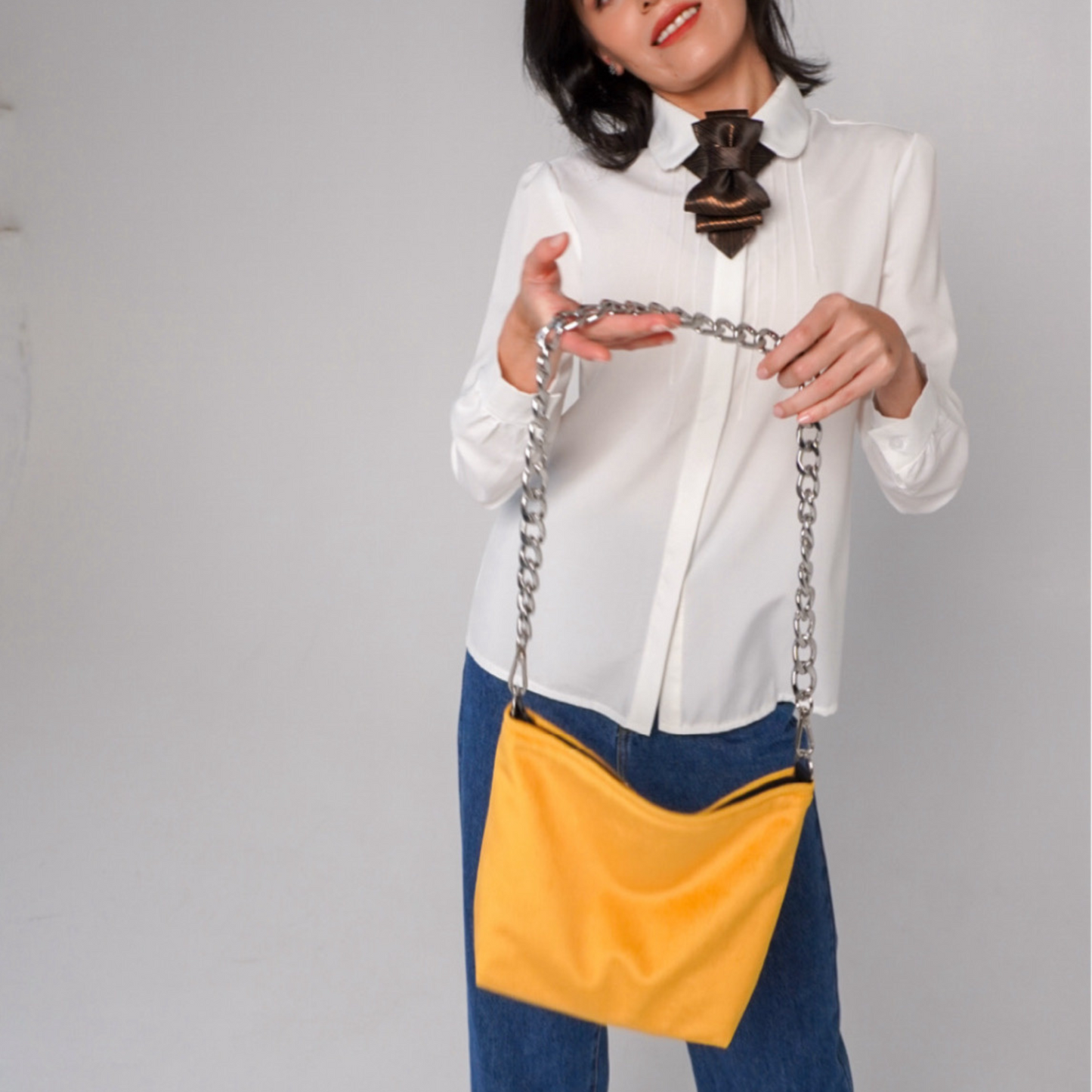 Crossbody bag “Curly Fauna”